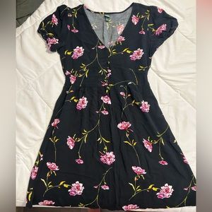 floral mini dress